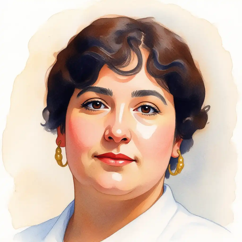 Retrato de Carmen de Burgos