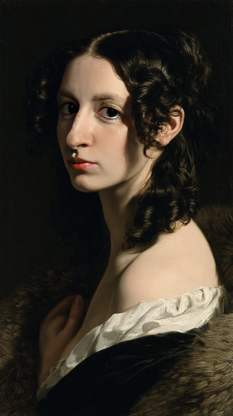 Retrato de Cristina de Suecia