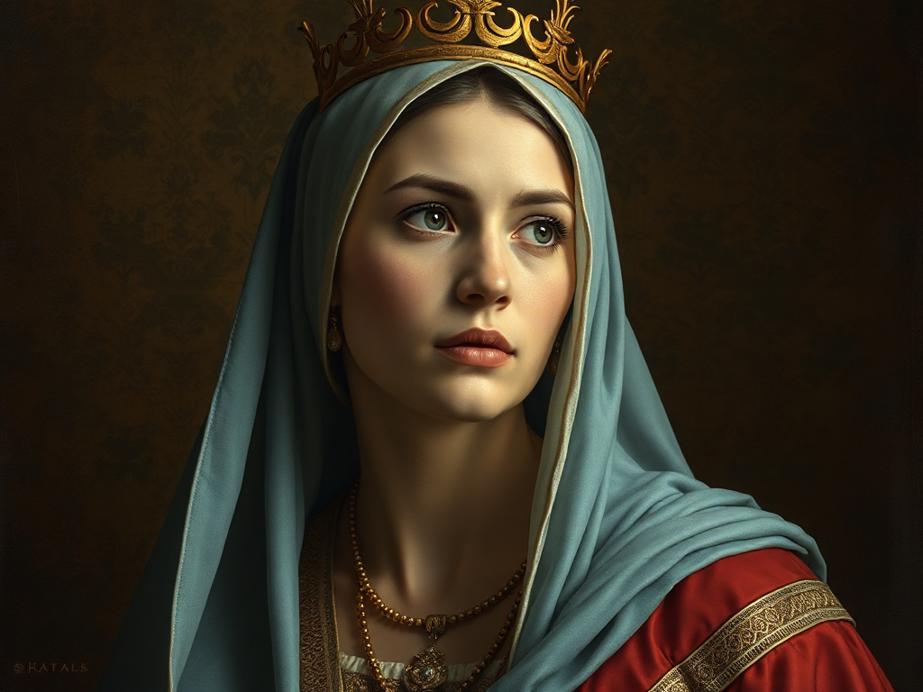 Retrato de Isabel la Católica