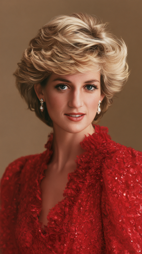 Retrato de Lady Diana