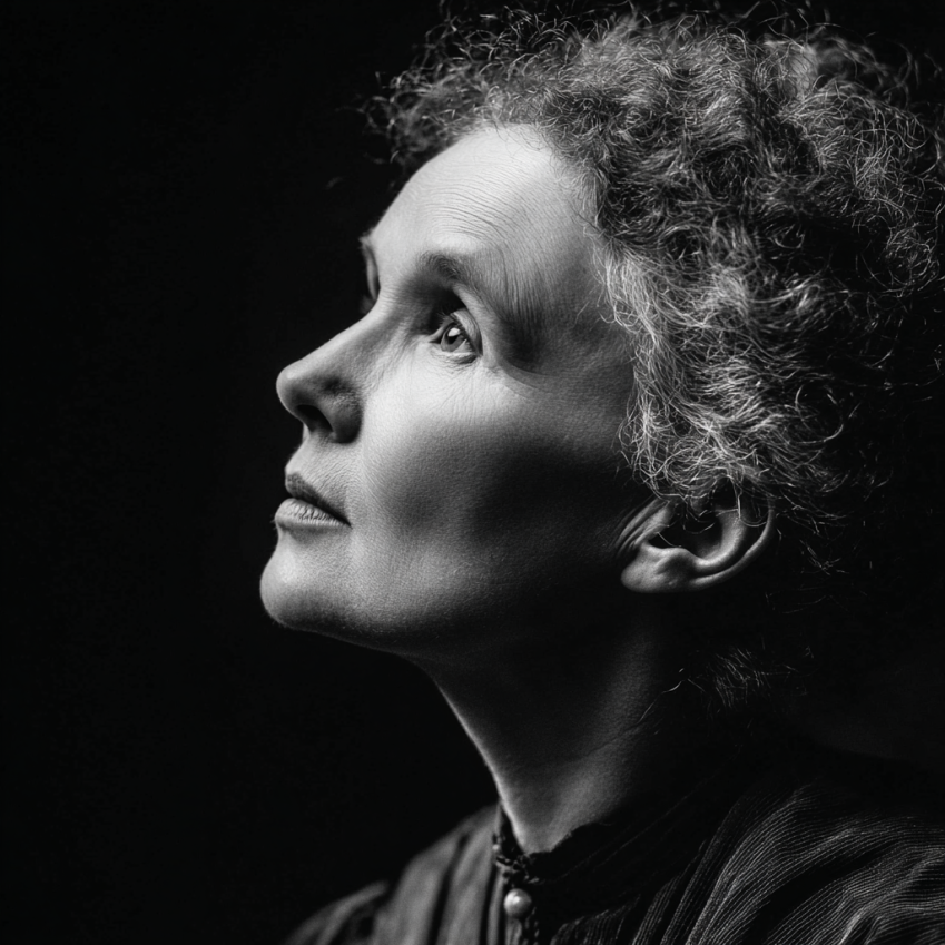 Retrato de Marie Curie