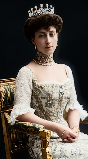 Retrato de Maud de Gales